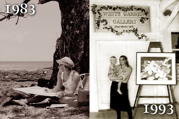 Fish and Bird paintings from the Big Island of Hawaii